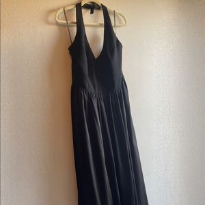 White by Vera Wang black formal dress
